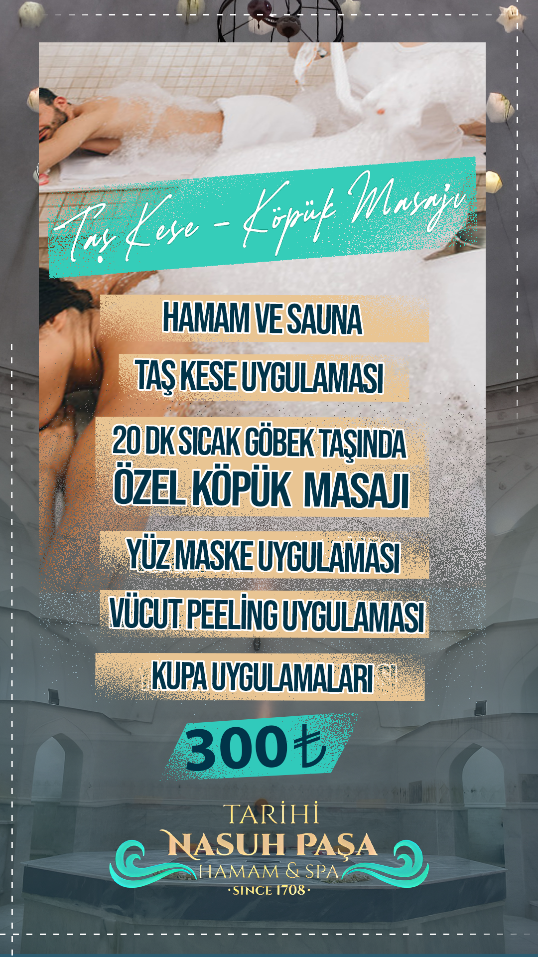 Taş Kese Köpük X
